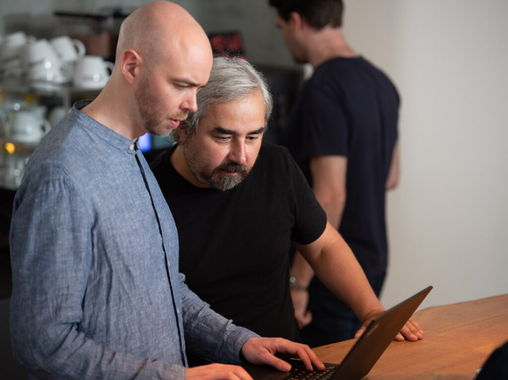Heinlein Group employees develop IT solutions on the premises of the Heinlein Academy