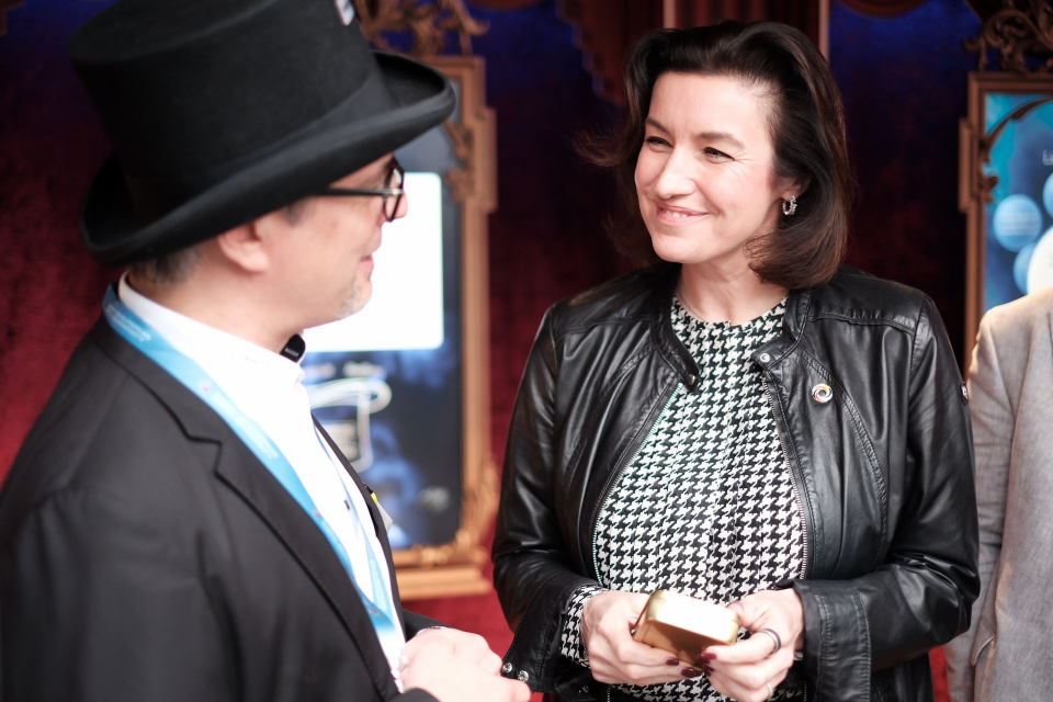 Peer Heinlein und Dorothee Bär